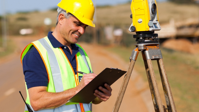Image of a land surveying business